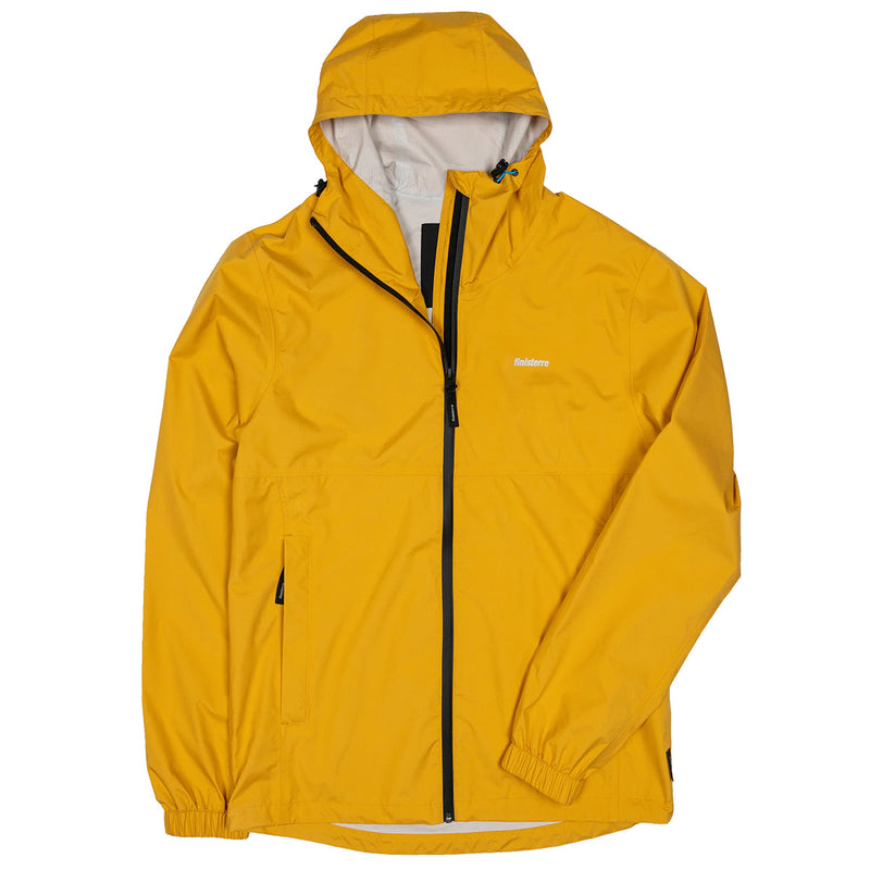 Load image into Gallery viewer, Finisterre Rainbird Waterproof Hooded Zip Jacket - Sun Glow
