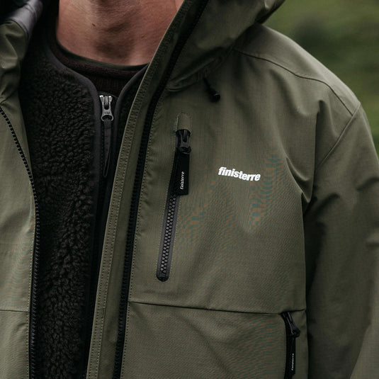 Finisterre Stormbird Waterproof Hooded Zip-Up Jacket