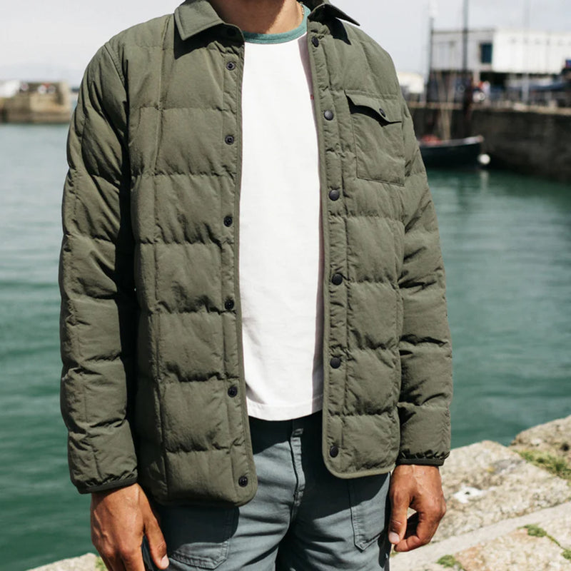 Load image into Gallery viewer, Finisterre Lapwing Long Sleeve Button-Up Shirt
