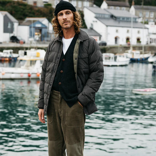 Finisterre Lapwing Long Sleeve Button-Up Shirt