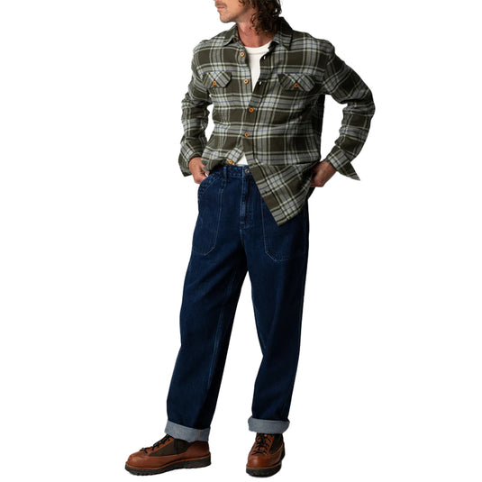 Finisterre Beardsmore Long Sleeve Button-Up Shirt