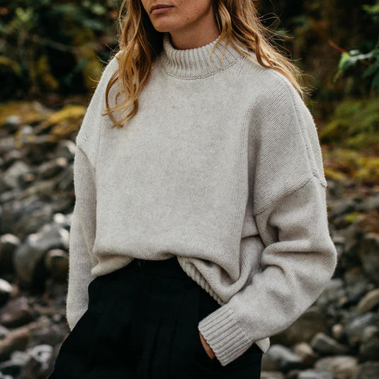 Finisterre Women's Eyre Crew Knit Sweater 2