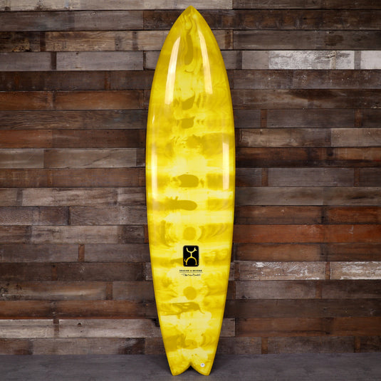 Firewire Seaside & Beyond Thunderbolt Red 7'4 x 21 ¾ x 2 ¾ Surfboard - Latte