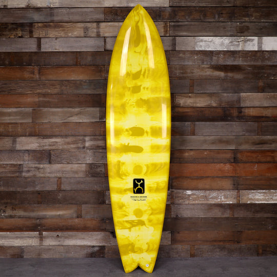 Firewire Seaside & Beyond Thunderbolt Red 7'4 × 21 ¾ × 2 ¾ Surfboard - Latte