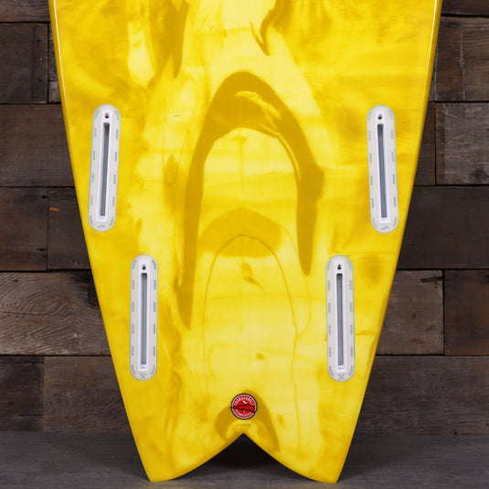 Firewire Seaside & Beyond Thunderbolt Red 7'4 x 21 ¾ x 2 ¾ Surfboard - Latte