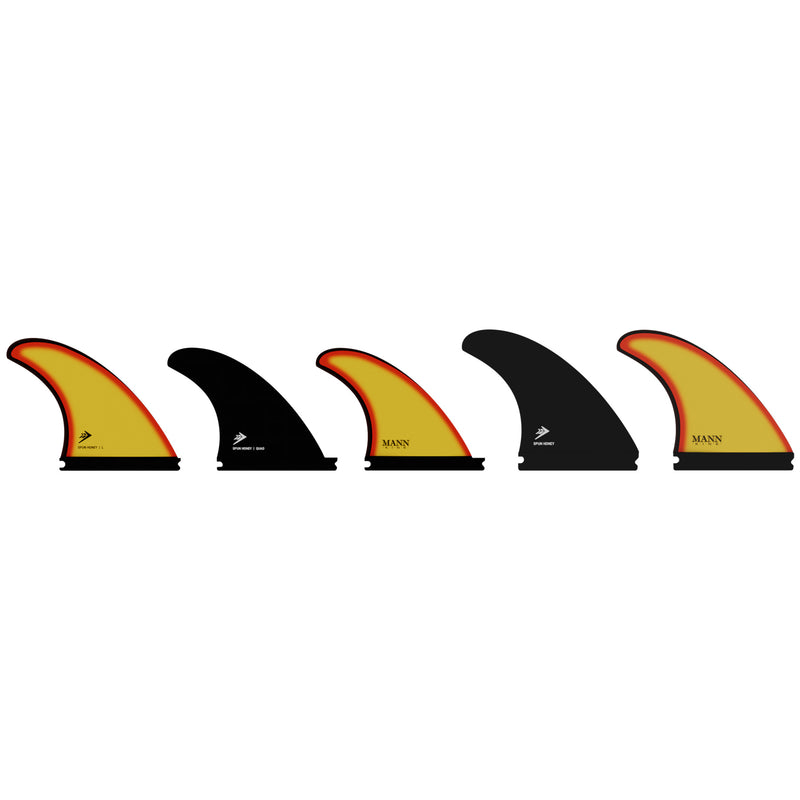 Load image into Gallery viewer, Firewire Spun Honey Single Tab Tri-Quad Fin Set
