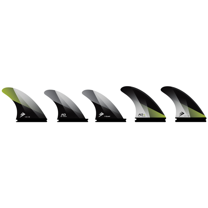 Load image into Gallery viewer, Firewire Velox Futures Compatible Tri-Quad Fin Set

