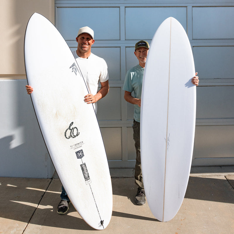 Load image into Gallery viewer, Firewire Taylor Jensen TJ Twinzer Helium Surfboard 
