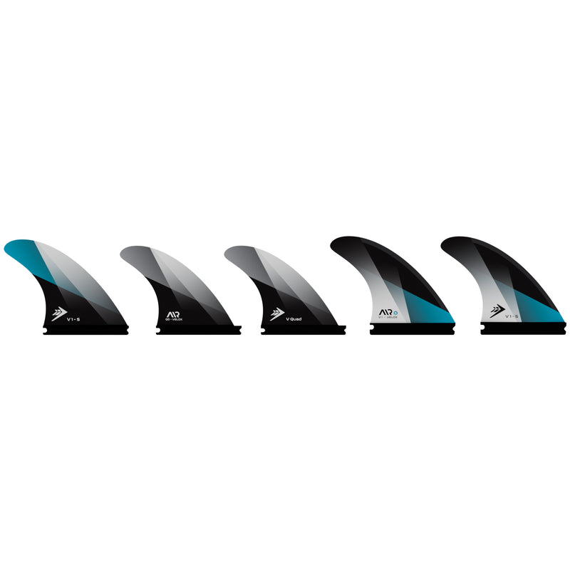 Load image into Gallery viewer, Firewire Velox Futures Compatible Tri-Quad Fin Set
