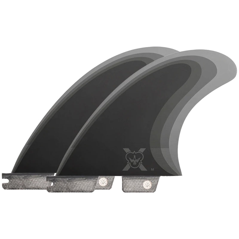 Load image into Gallery viewer, Flying Diamonds FDX-1 Double Tab Tri-Quad Fin Set 5

