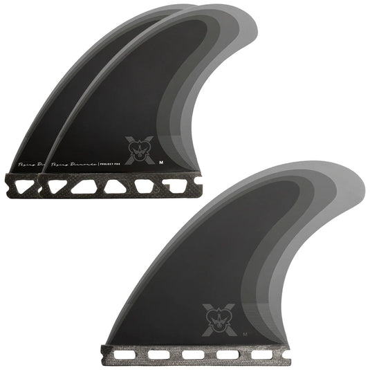 Flying Diamonds FDX-1 Single Tab Tri-Fin Set 2