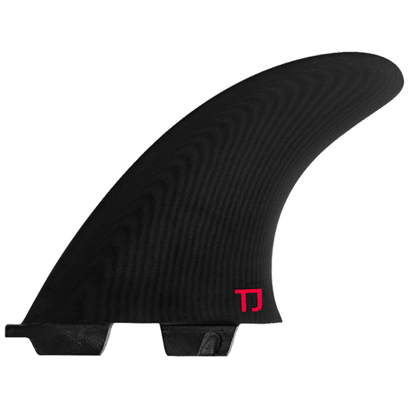 Load image into Gallery viewer, Flying Diamonds Taylor Jensen Double Tab Quad Rear Fin Set
