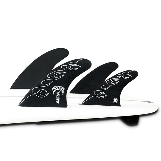 Futures Fins Aipa × Mayhem Tri-Quad Fin Set – Cleanline Surf