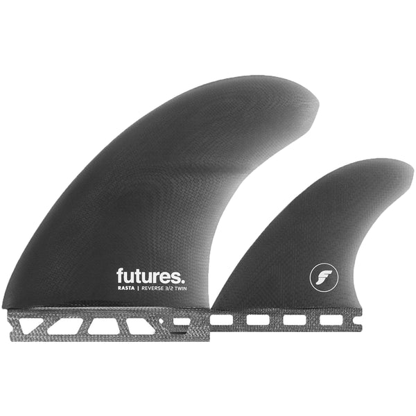 Futures Rasta Reverse 3/2 Twin + 1 Fin Set – Cleanline Surf