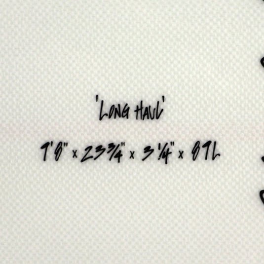 Gerry Lopez Long Haul True-Ride 9'8 × 23 ¾ × 3 ¼ Surfboard • DAMAGED