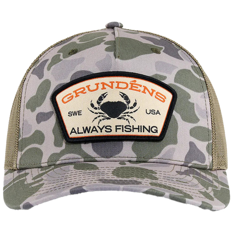 Load image into Gallery viewer, Grundéns Always Fishing Trucker Hat 1
