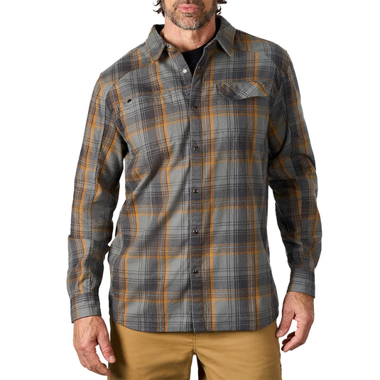 Grundéns Dispatch Long Sleeve Button-Up Flannel Shirt 4