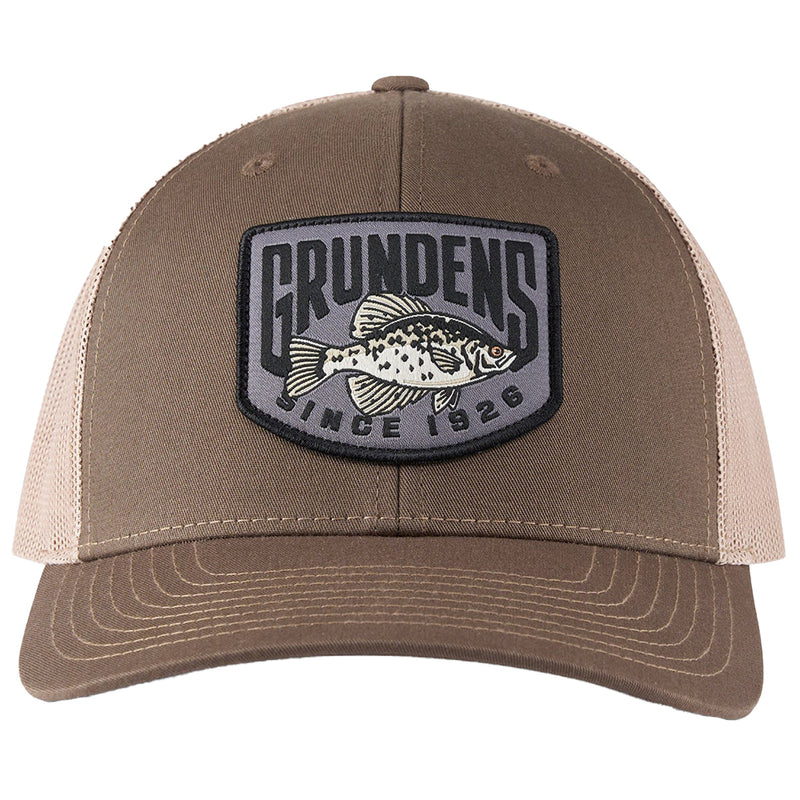 Load image into Gallery viewer, Grundéns Crappie Patch Trucker Hat
