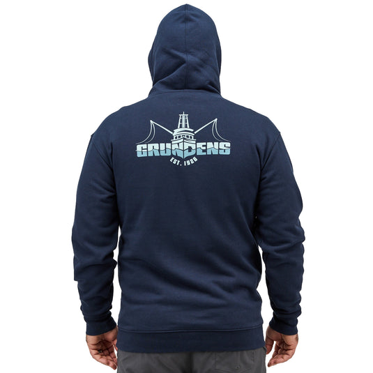 Grundéns Logo Boat Pullover Hoodie 5