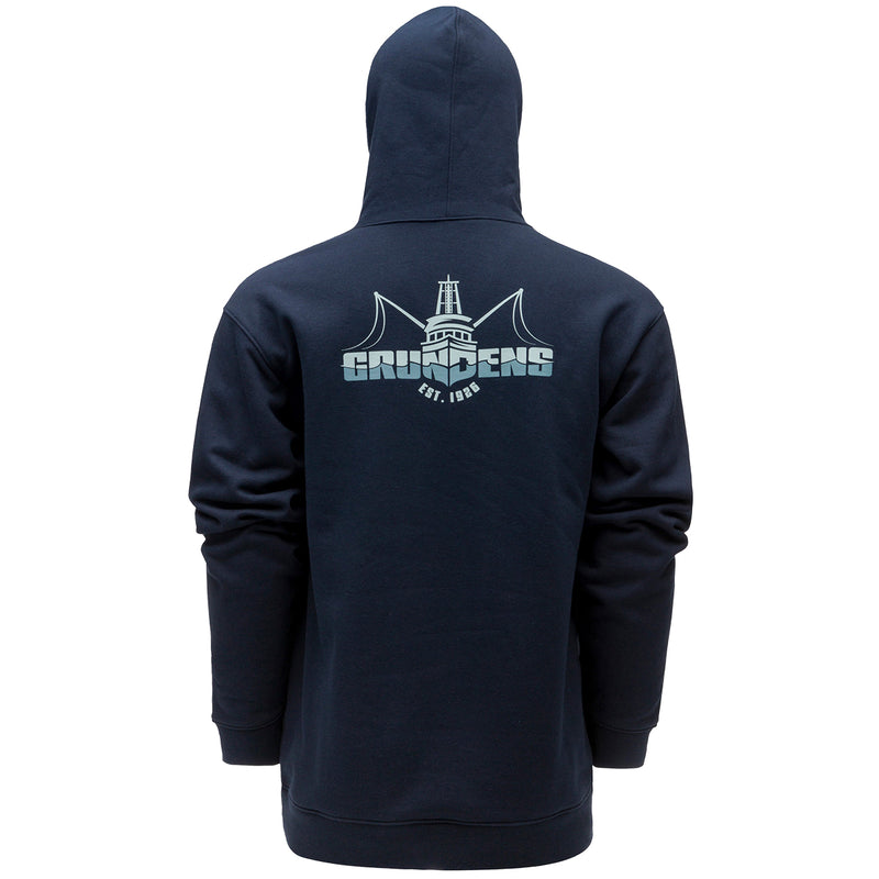 Load image into Gallery viewer, Grundéns Logo Boat Pullover Hoodie 2
