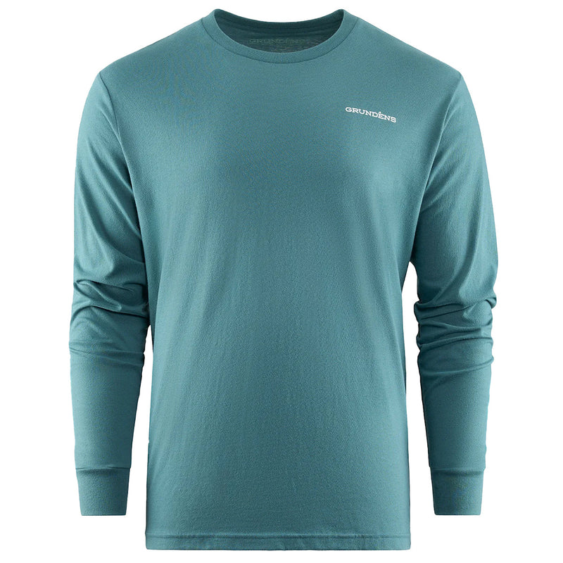 Load image into Gallery viewer, Grundéns Logo Boat Long Sleeve T-Shirt
