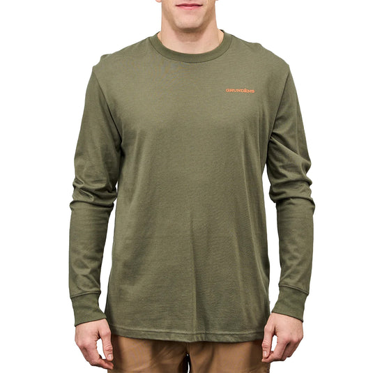 Grundéns Logo Anchor Long Sleeve T-Shirt