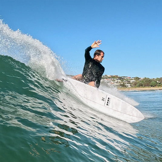 Harley Ingleby HIBT 3+3 Thunderbolt Red Surfboard