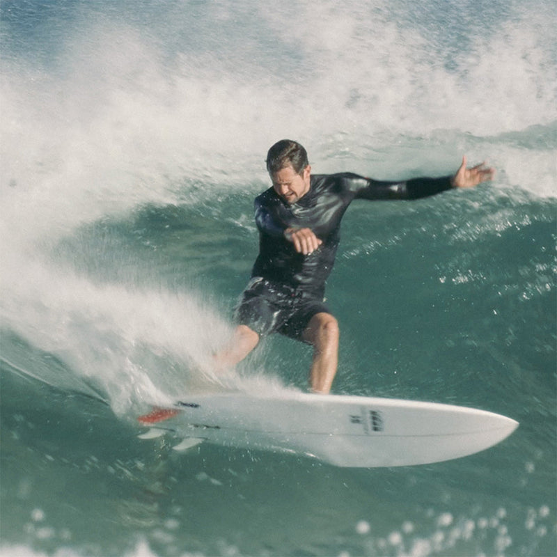 Load image into Gallery viewer, Harley Ingleby HIBT 3+3 Thunderbolt Red Surfboard
