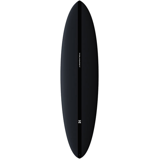 Harley Ingleby Mid 6 Mini Thunderbolt Black Surfboard
