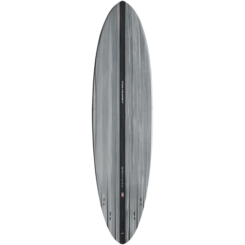 Load image into Gallery viewer, Harley Ingleby Mid 6 Mini Thunderbolt Black Surfboard
