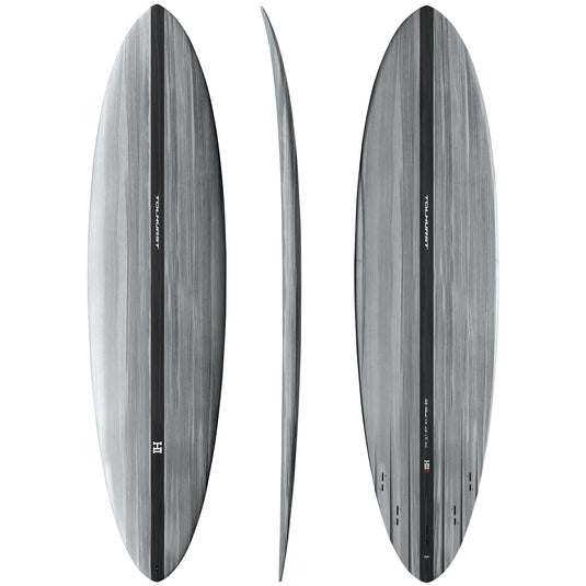 Harley Ingleby Mid 6 Mini Thunderbolt Black Surfboard