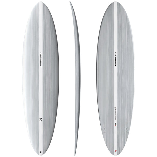 Harley Ingleby Mid 6 Mini Twin Thunderbolt Red Surfboard