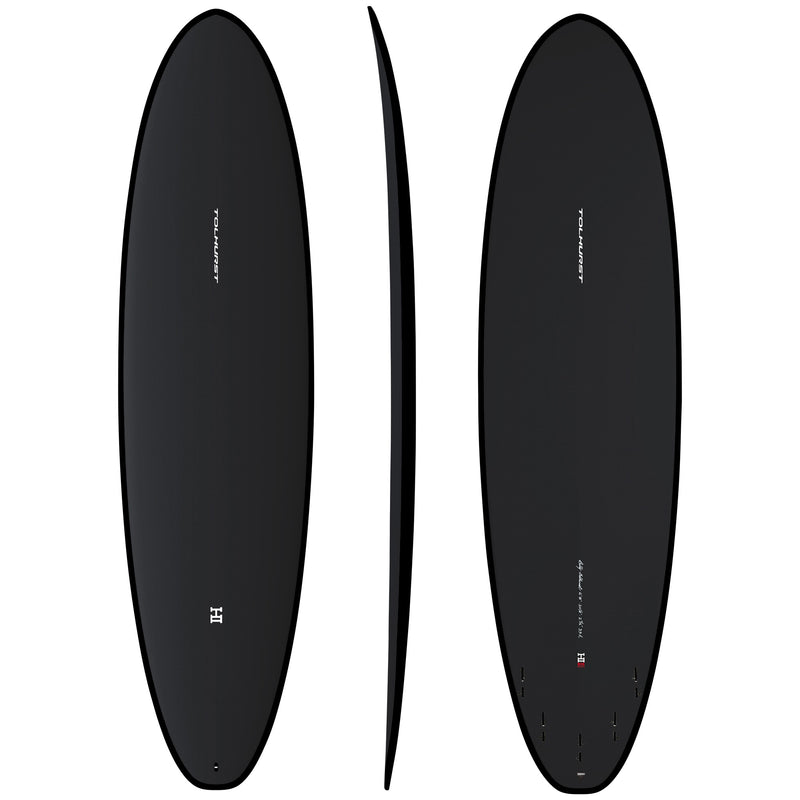 Load image into Gallery viewer, Harley Ingleby Moe Thunderbolt Black Surfboard
