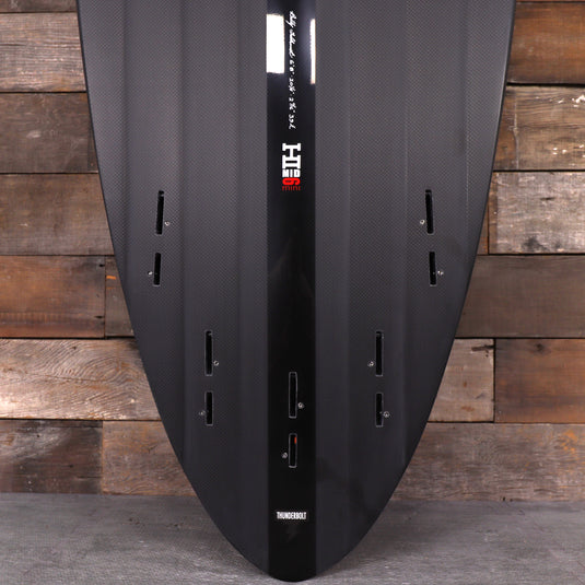 Harley Ingleby Series Mid 6 Mini Thunderbolt Black 6'8 × 20 ¼ × 2 11/16 Surfboard - Full Carbon 3
