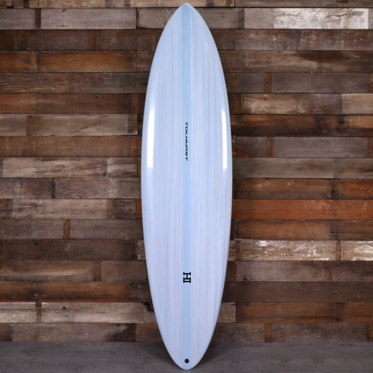 Harley Ingleby Series Mid 6 Mini Thunderbolt Red 6'8 × 20 ¼ × 2 11/16 Surfboard - Light Blue 1