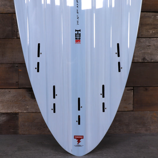 Harley Ingleby Series Mid 6 Mini Thunderbolt Red 6'8 × 20 ¼ × 2 11/16 Surfboard - Light Blue 3