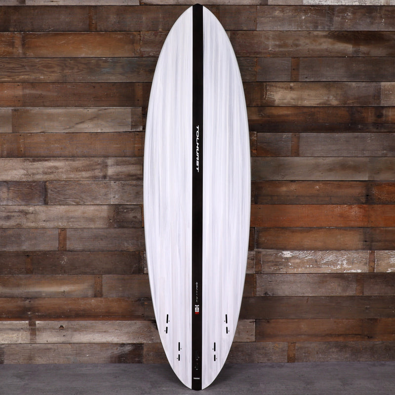 Load image into Gallery viewer, Harley Ingleby Series Mid 6 Mini Thunderbolt Black 6&#39;4 x 20 x 2 ⅝ Surfboard - Gray/Carbon
