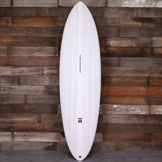 Harley Ingleby Mid 6 Mini Thunderbolt Red 6'4 × 20 × 2 ⅝ Surfboard - Candy/White