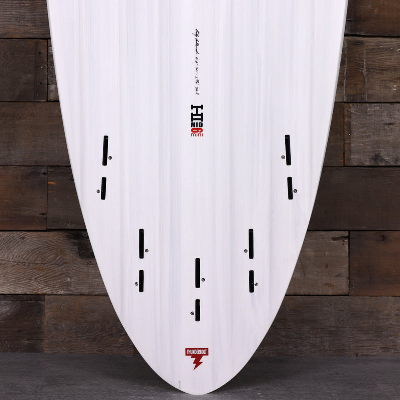 Load image into Gallery viewer, Harley Ingleby Series Mid 6 Mini Thunderbolt Red 6'4 x 20 x 2 ⅝ Surfboard - Candy/White • DAMAGED
