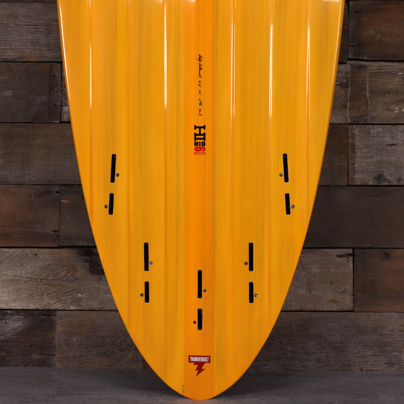 Load image into Gallery viewer, Harley Ingleby Mid 6 Mini Thunderbolt Red 6'4 × 20 × 2 ⅝ Surfboard - Orange 3
