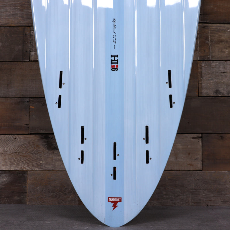 Load image into Gallery viewer, Harley Ingleby Series Mid 6 Thunderbolt Red 7'0 × 20 ½ × 2 ⅝ Surfboard - Light Blue 3
