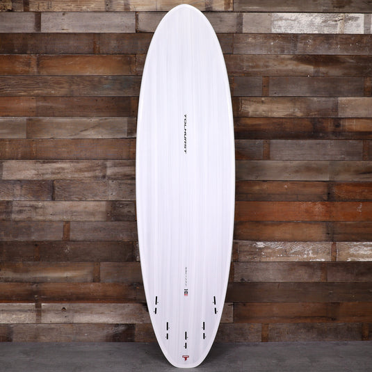 Harley Ingleby Moe Mini Thunderbolt Red 6'10 × 21 ½ × 2 ¾ Surfboard - Candy/White 2
