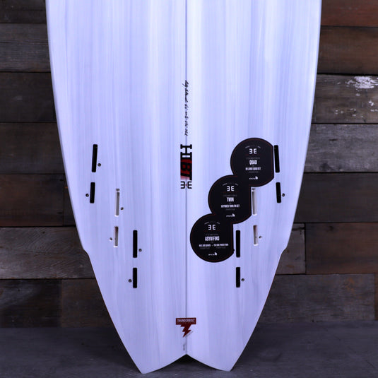 Harley Ingleby Series HIBT 3+3 Thunderbolt Red 6'2 x 20 ¼ x 2 11/16 Surfboard - White/Red