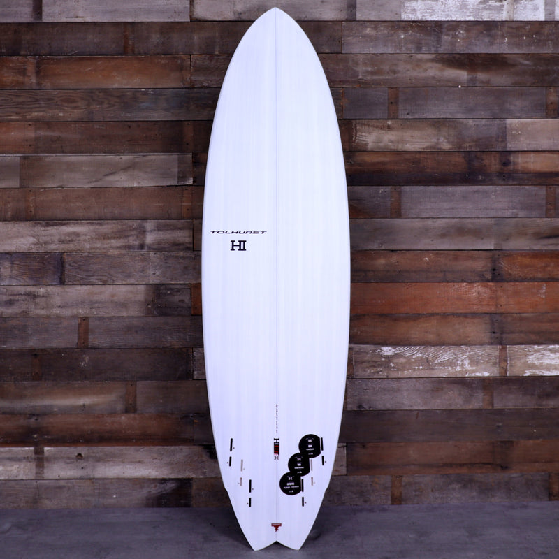 Load image into Gallery viewer, Harley Ingleby Series HIBT 3+3 Thunderbolt Red 6'6 x 20 ⅝ x 2 3/16 Surfboard - White/Blue
