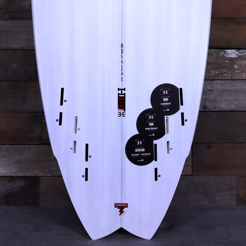 Load image into Gallery viewer, Harley Ingleby Series HIBT 3+3 Thunderbolt Red 6'6 x 20 ⅝ x 2 3/16 Surfboard - White/Blue
