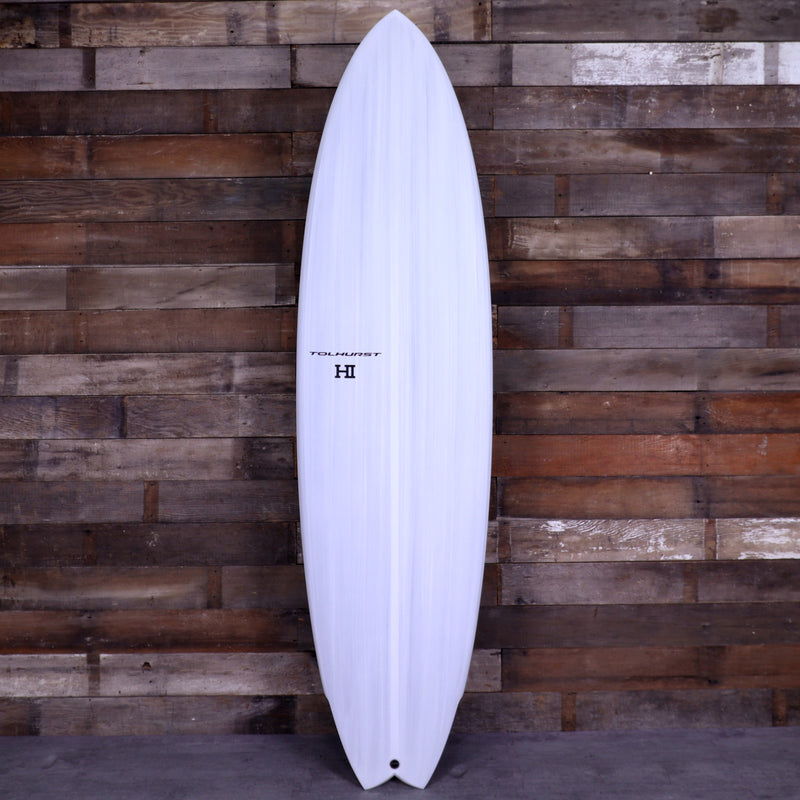 Load image into Gallery viewer, Harley Ingleby Series HIBT 3+3 Thunderbolt Red 6'10 x 21 x 2 ⅞ Surfboard - White/Blue
