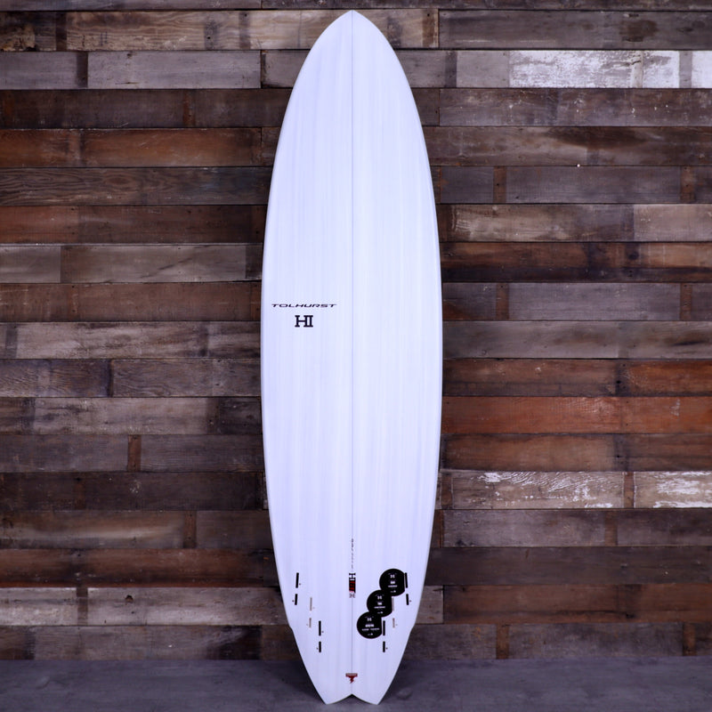 Load image into Gallery viewer, Harley Ingleby Series HIBT 3+3 Thunderbolt Red 7'2 x 21 ½ x 3 Surfboard - White/Blue
