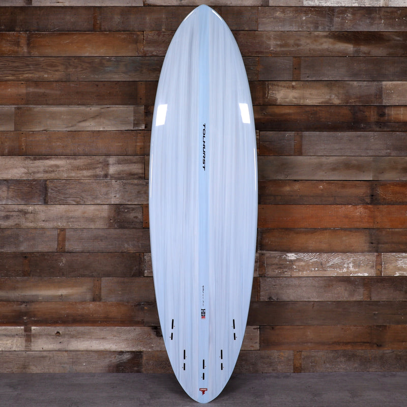 Load image into Gallery viewer, Harley Ingleby Series Mid 6 Mini Thunderbolt Red 6&#39;4 x 20 x 2 ⅝ Surfboard - Light Blue
