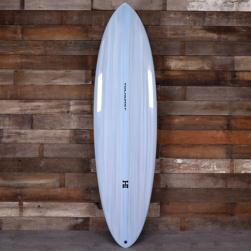 Load image into Gallery viewer, Harley Ingleby Series Mid 6 Mini Thunderbolt Red 6'4 × 20 × 2 ⅝ Surfboard - Light Blue 1
