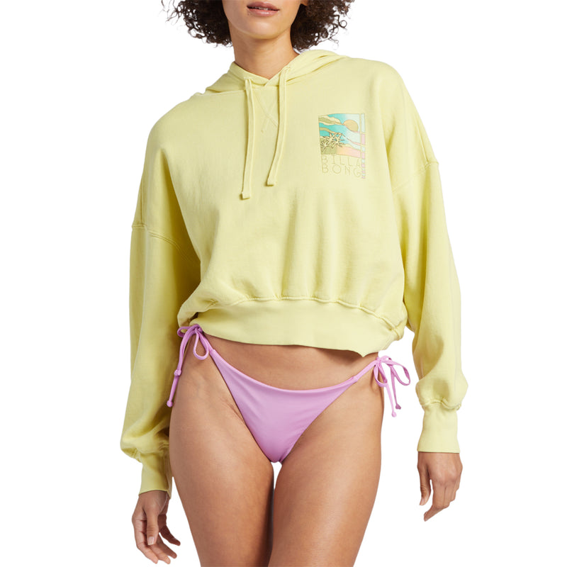 Load image into Gallery viewer, Billabong Women&#39;s All Time Fleece Hooded Pullover Sweatshirt
